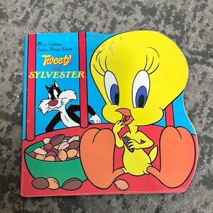 Warner Bros. Tweety and Sylvester Book - Yellow and Orange